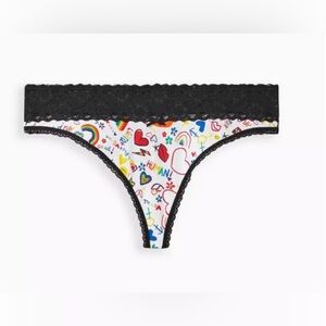Torrid Curve Pride Doodle Thong 4